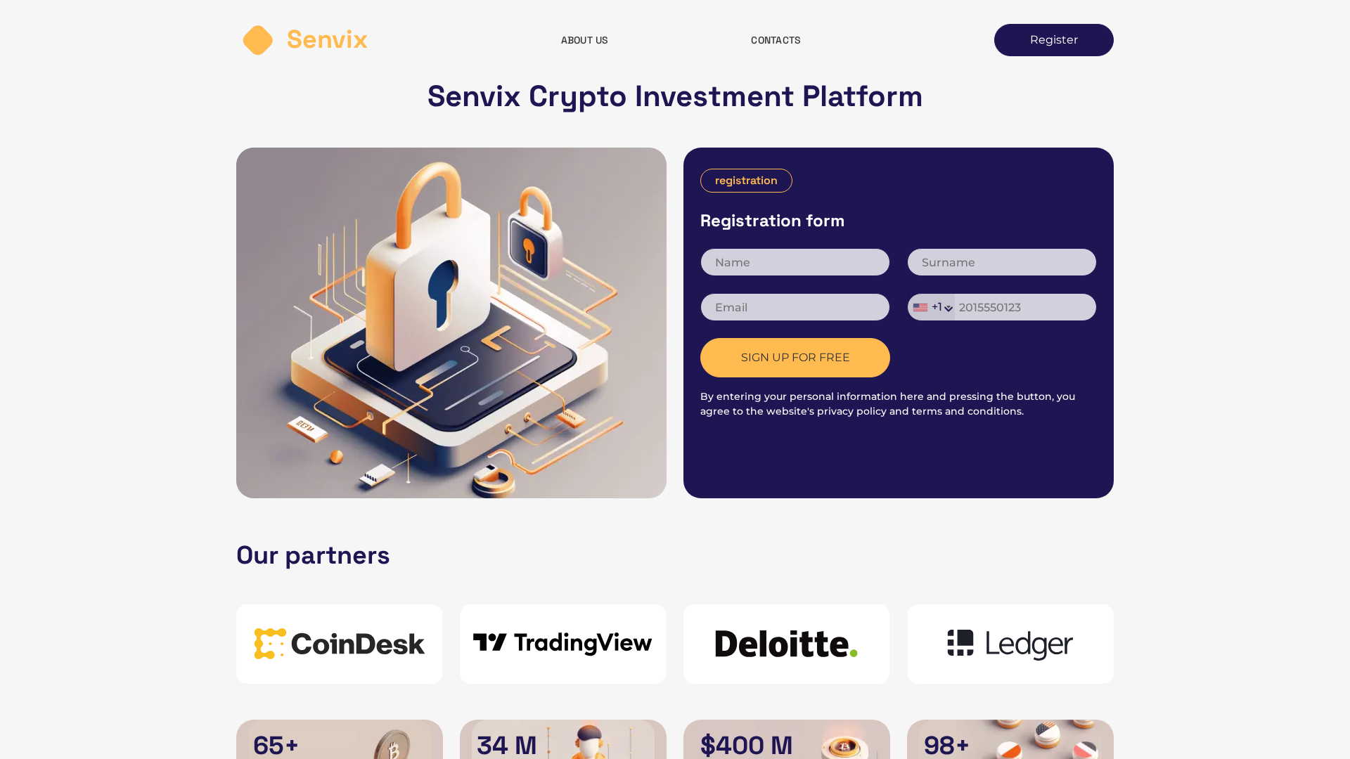 Screenshot of senvix-au.net