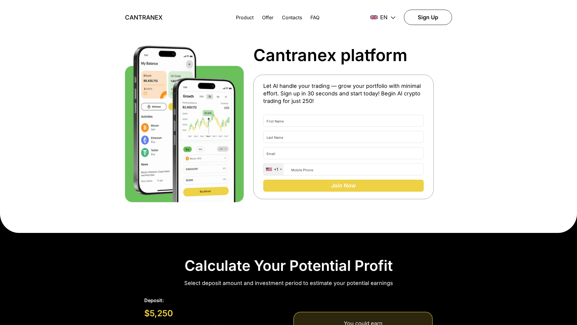 Screenshot of cantranex.sbs