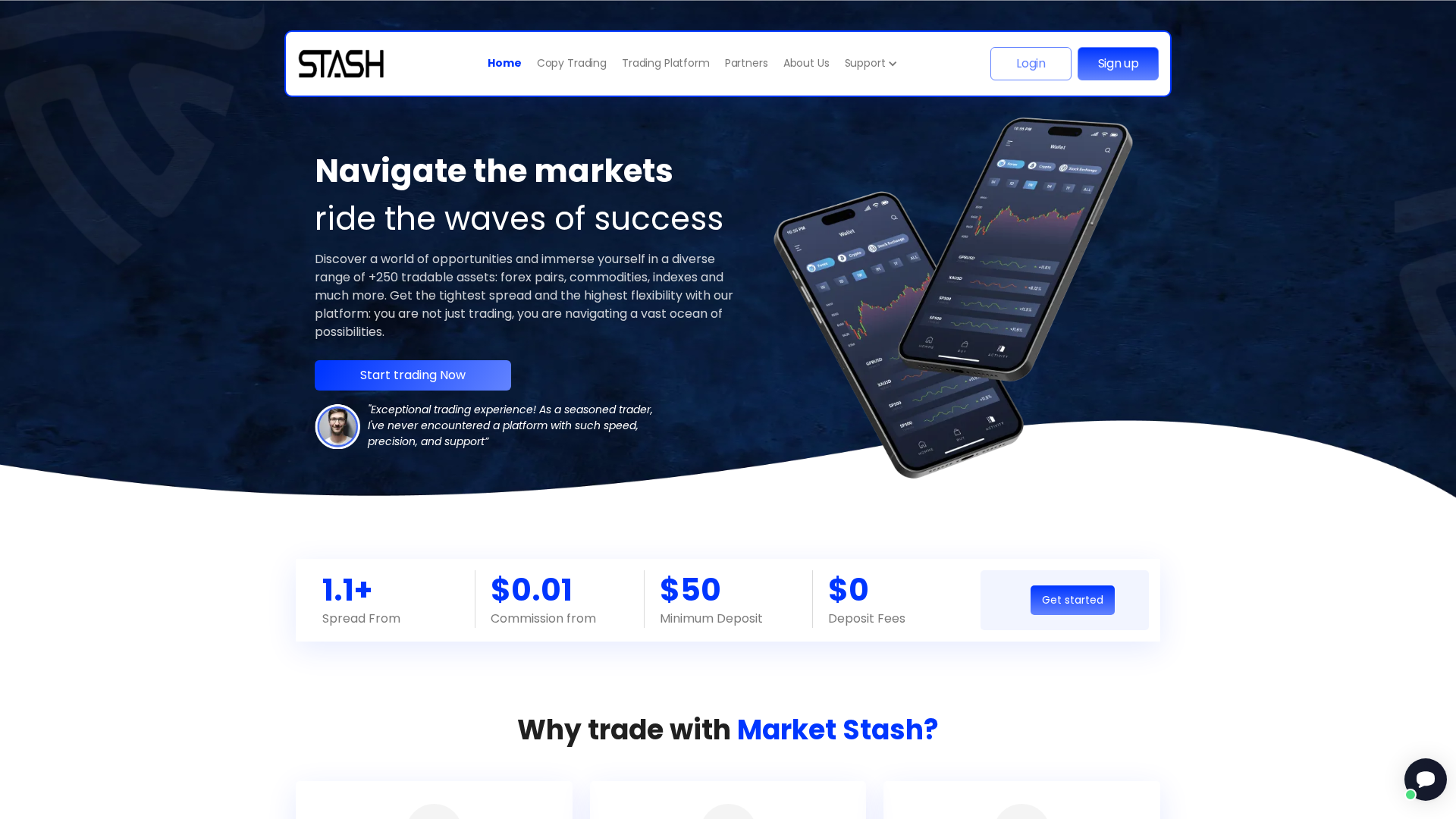 Screenshot of mktstash.pro