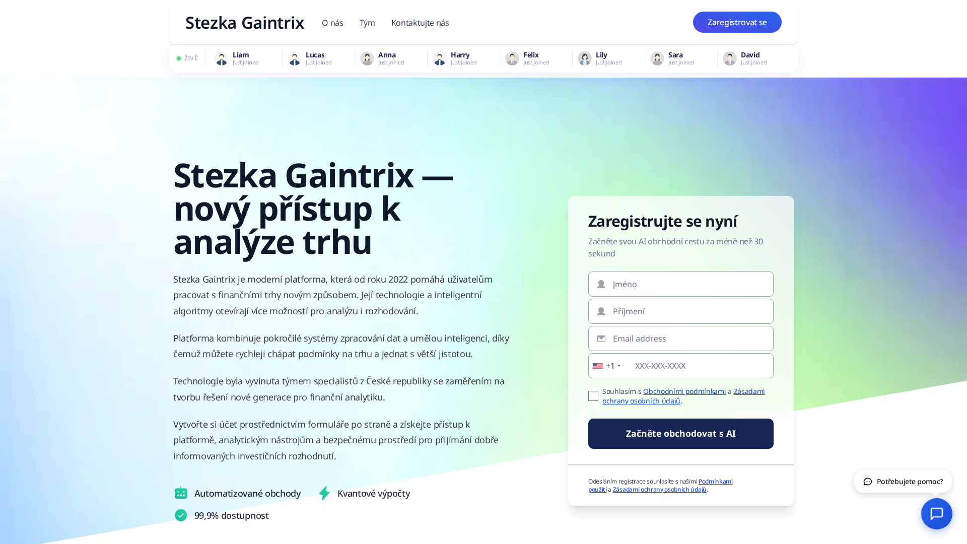 Screenshot of stezkagaintrix-ai.com