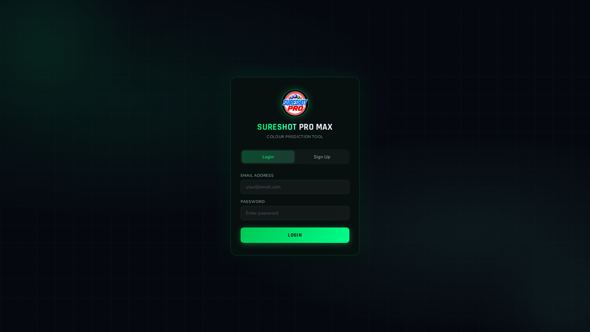 Screenshot of sureshotxpro.xyz