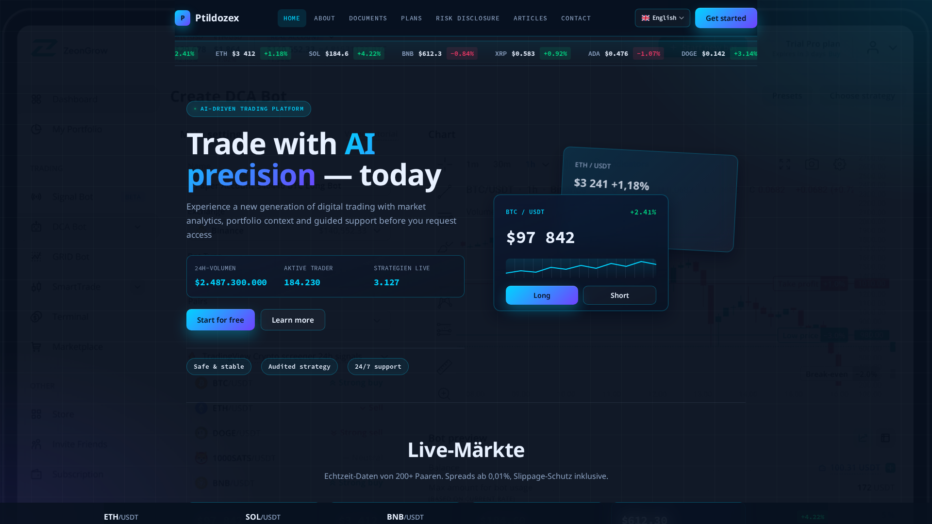 Screenshot of ptildozex.com
