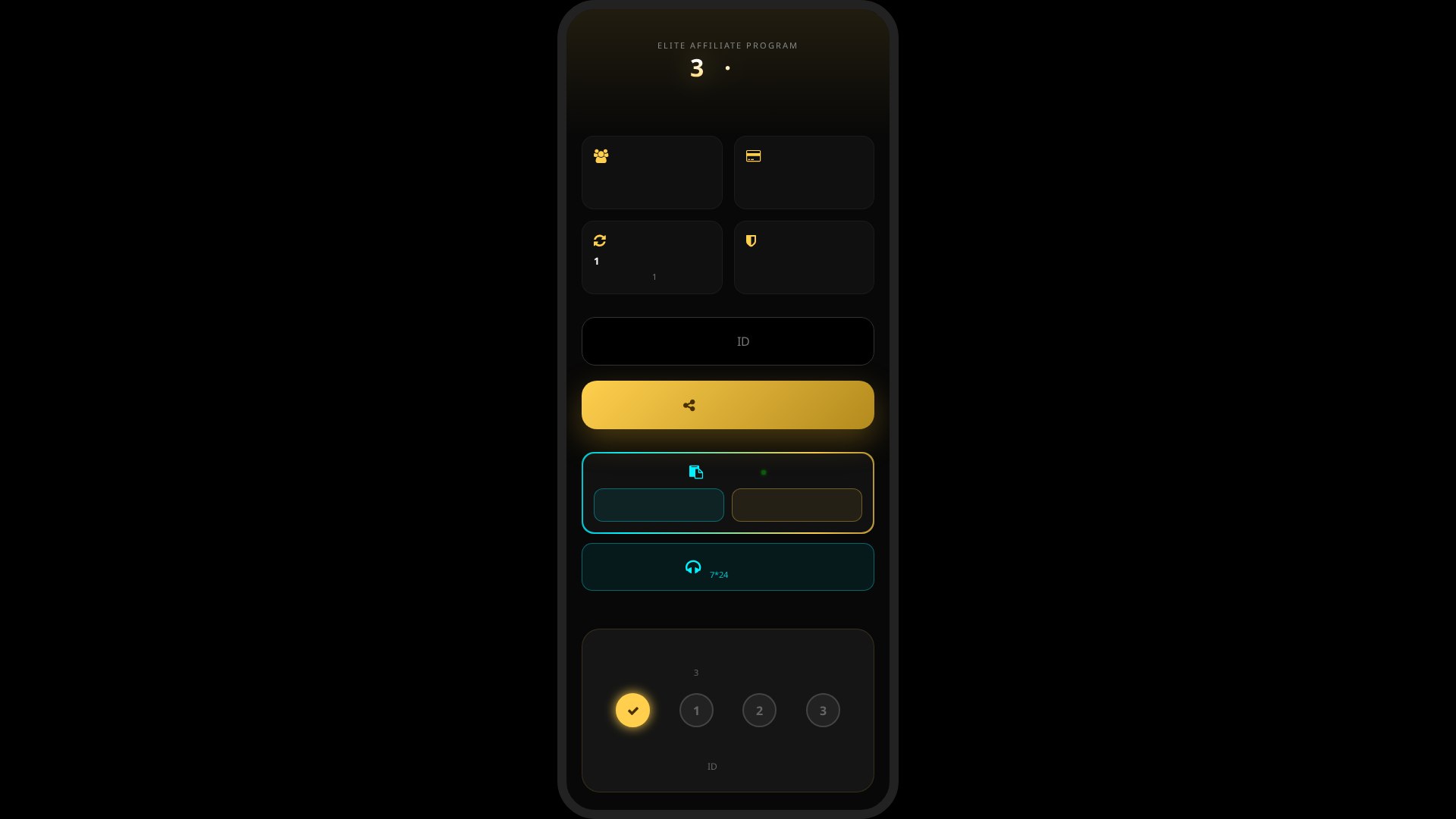 Screenshot of 40fx.bio