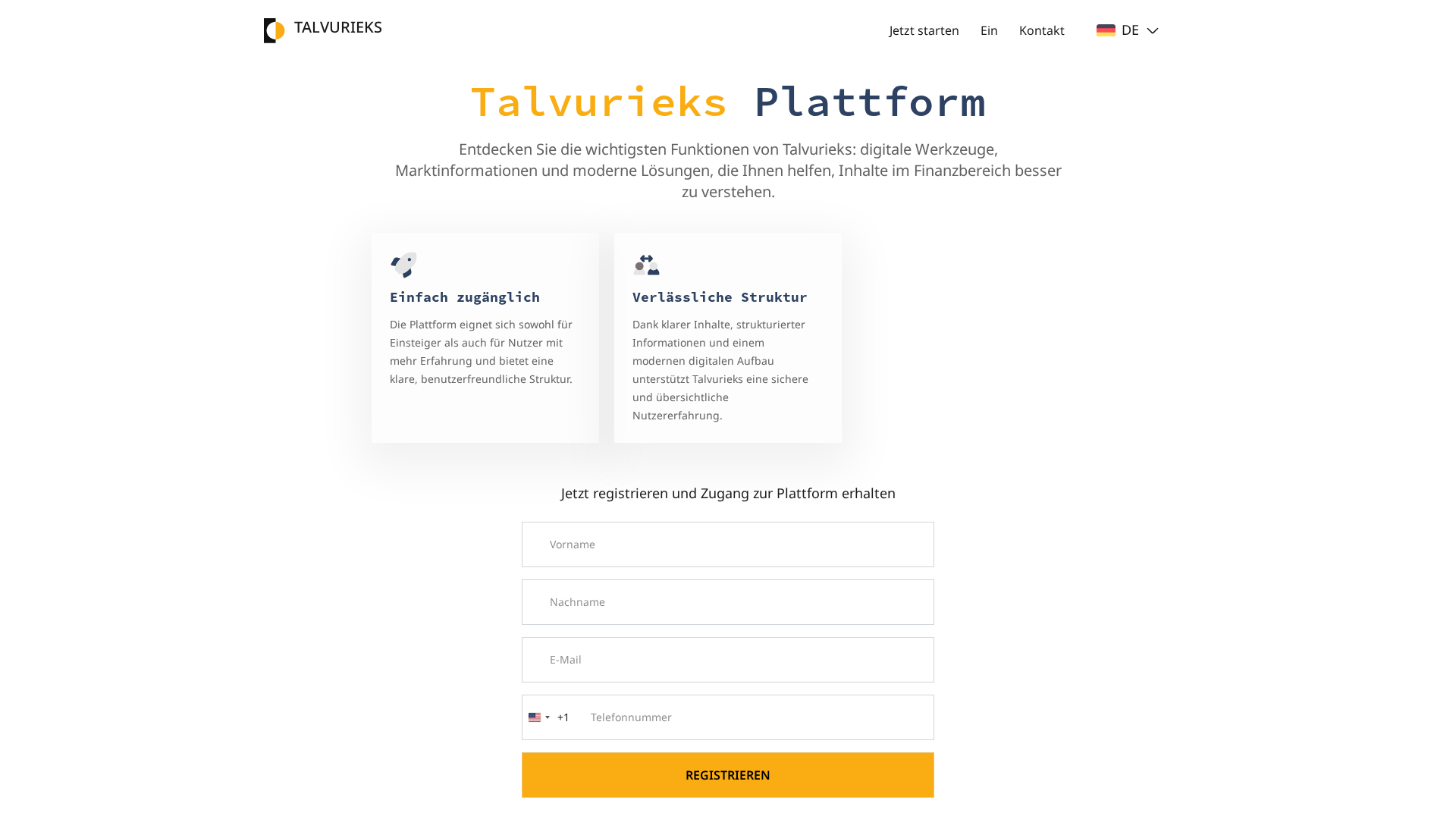 Screenshot of talvurieks-de.live