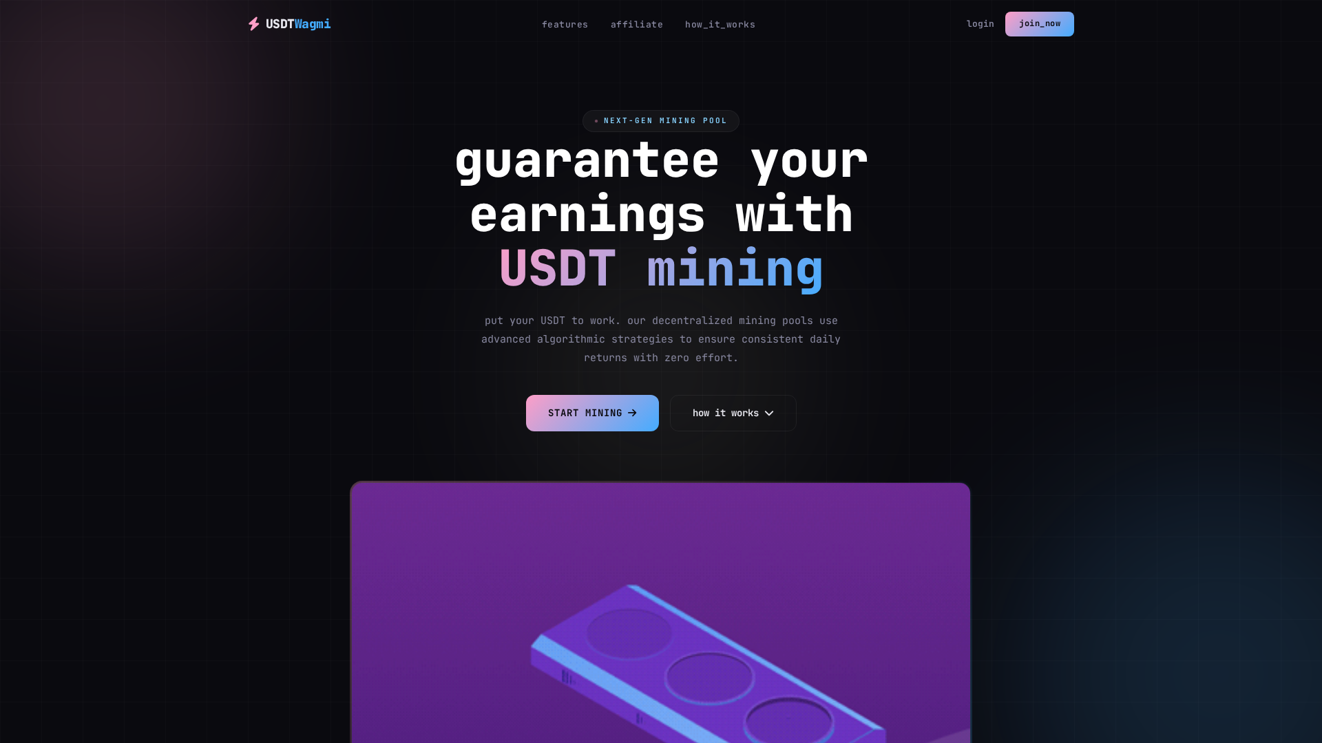 Screenshot of usdwagmi.com