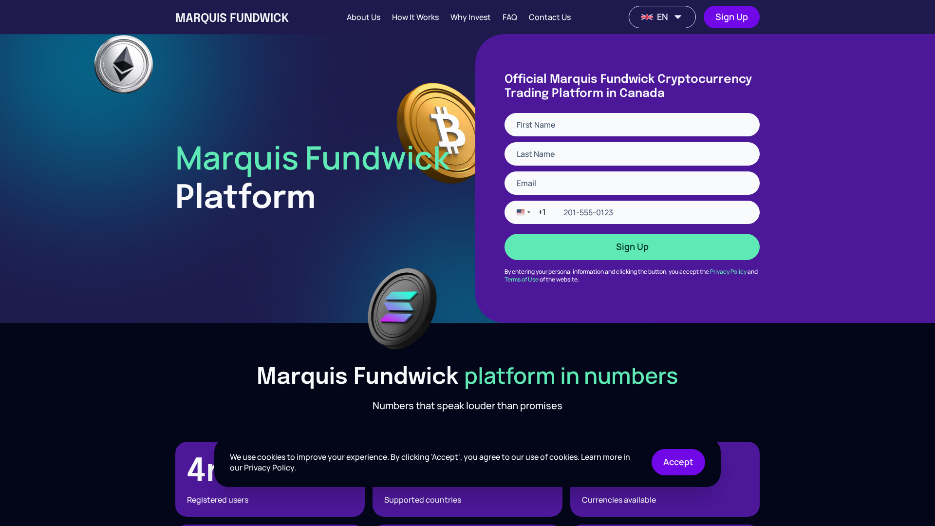 Screenshot of marquisfundwick.com
