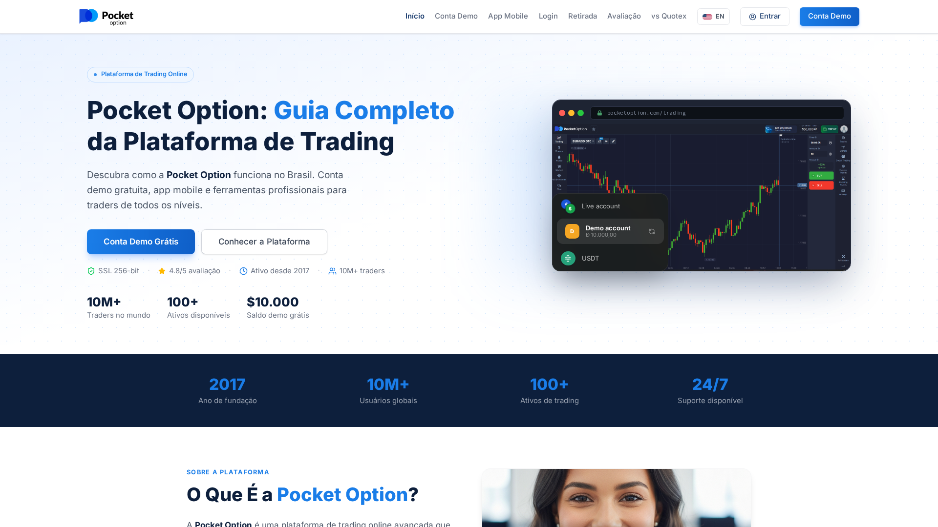 Screenshot of pocketoption-pt.com
