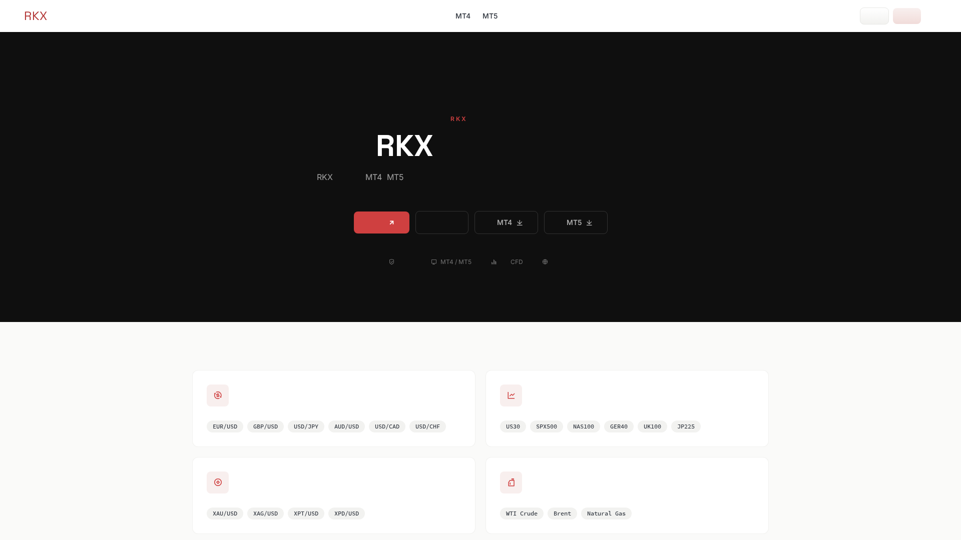 Screenshot of rkxbroker-china.com