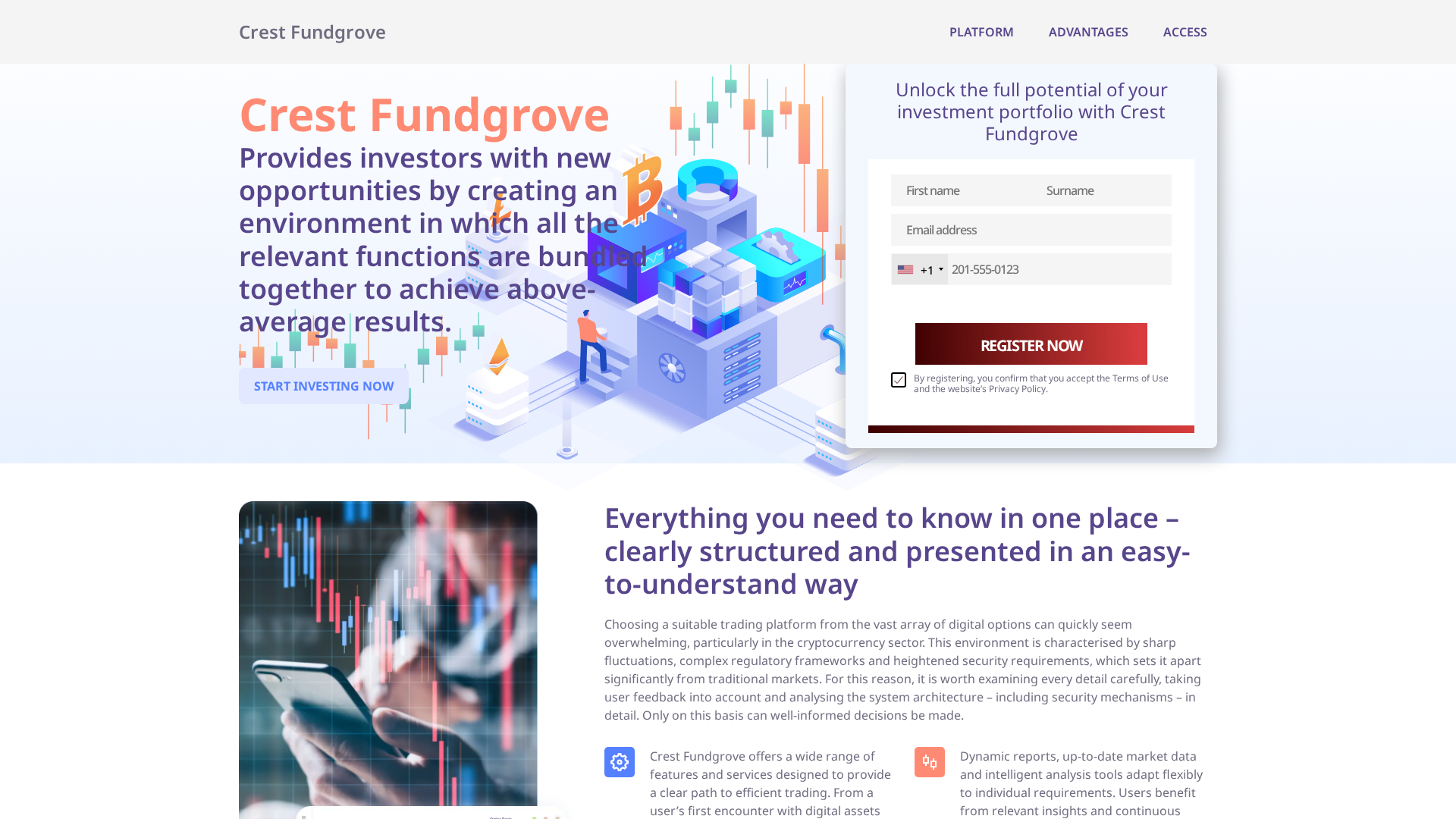Screenshot of crestfundgrove.ca