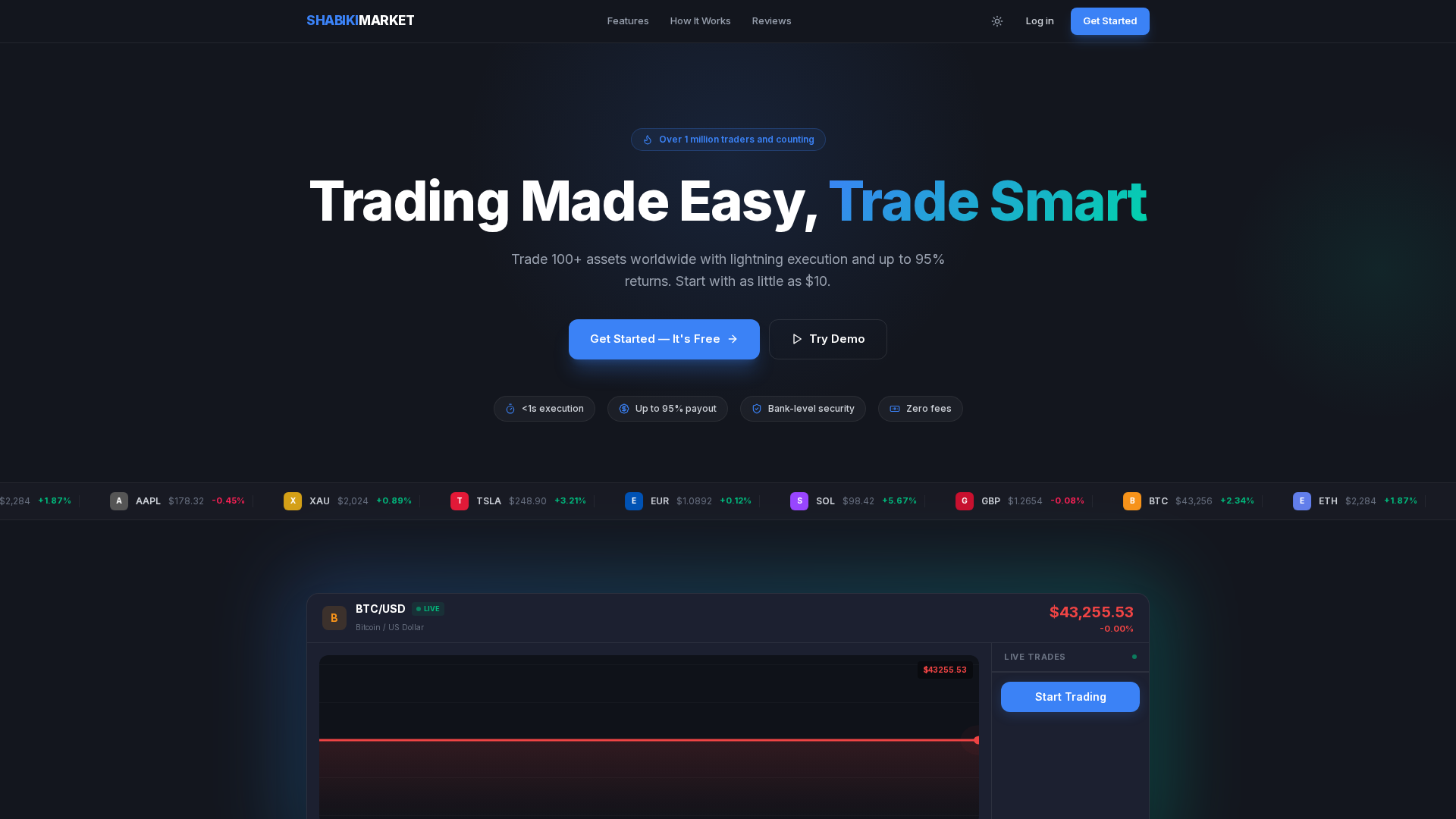 Screenshot of shabikimarket.com