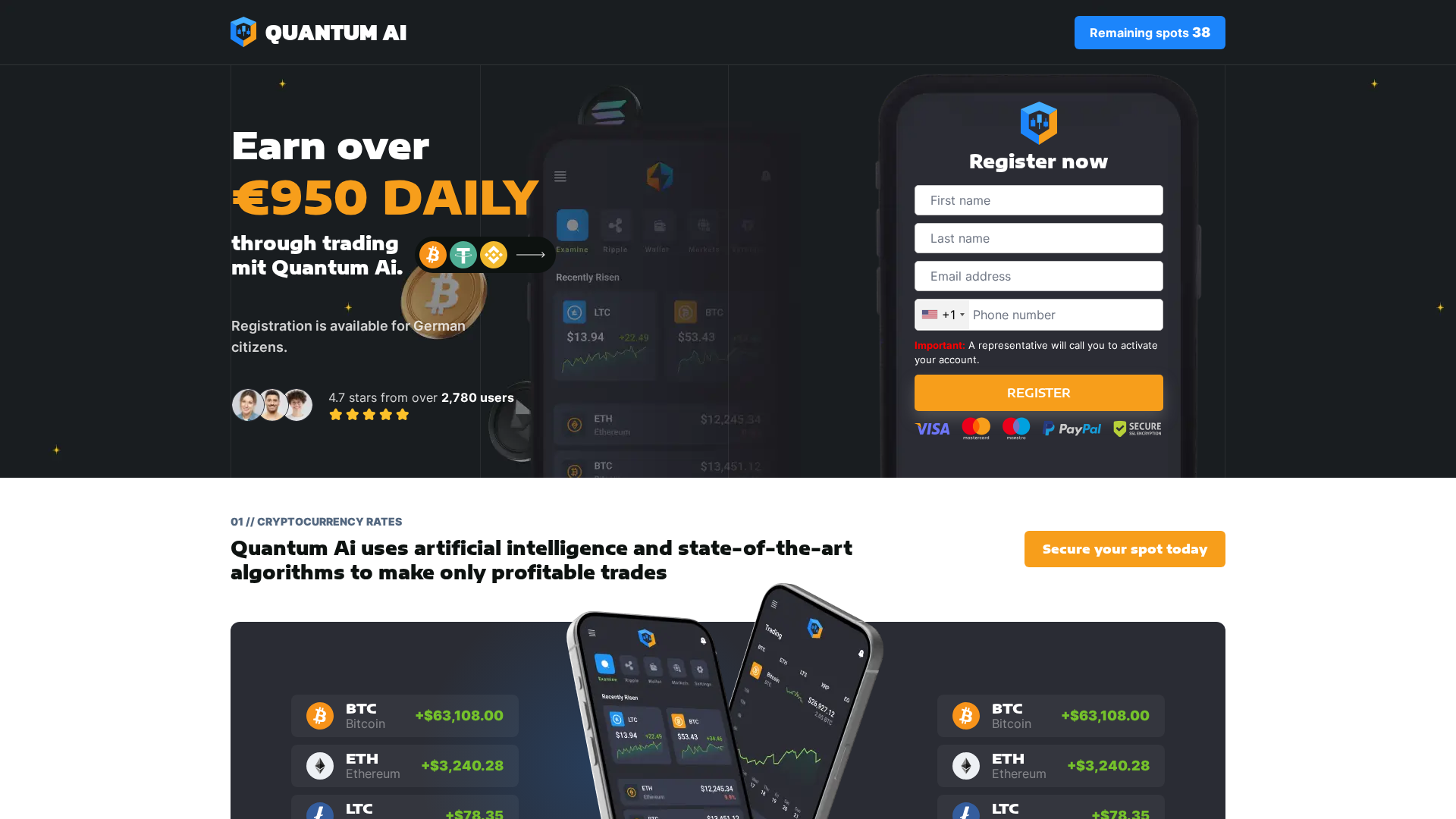 Screenshot of ai-trading-platform.site