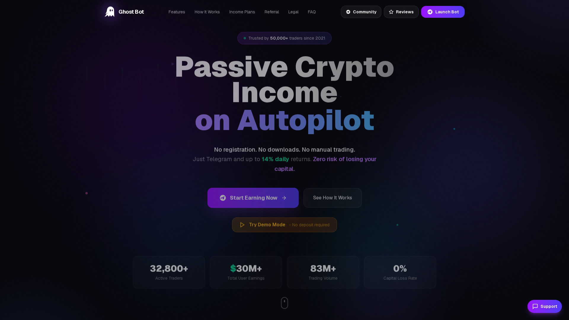 Screenshot of ai-ghostbot.com