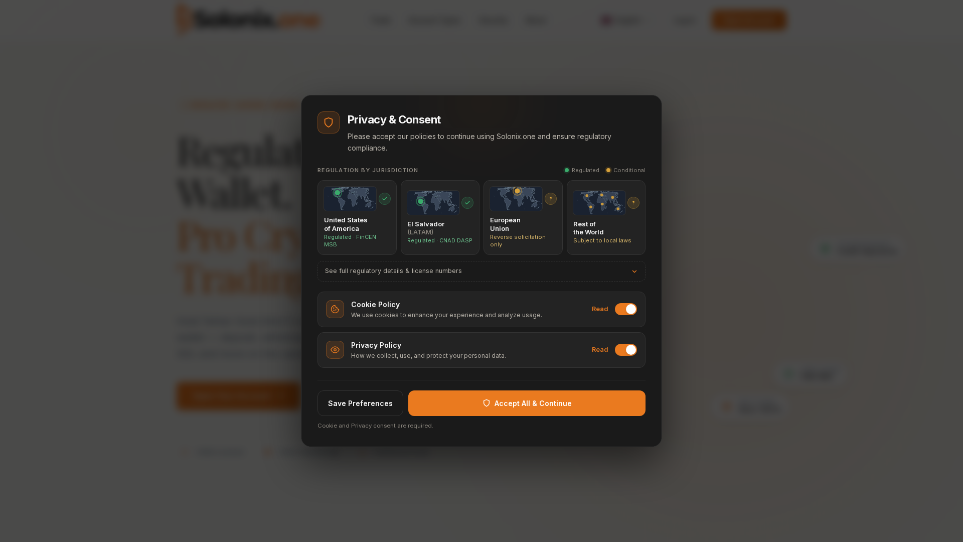 Screenshot of solonix.one