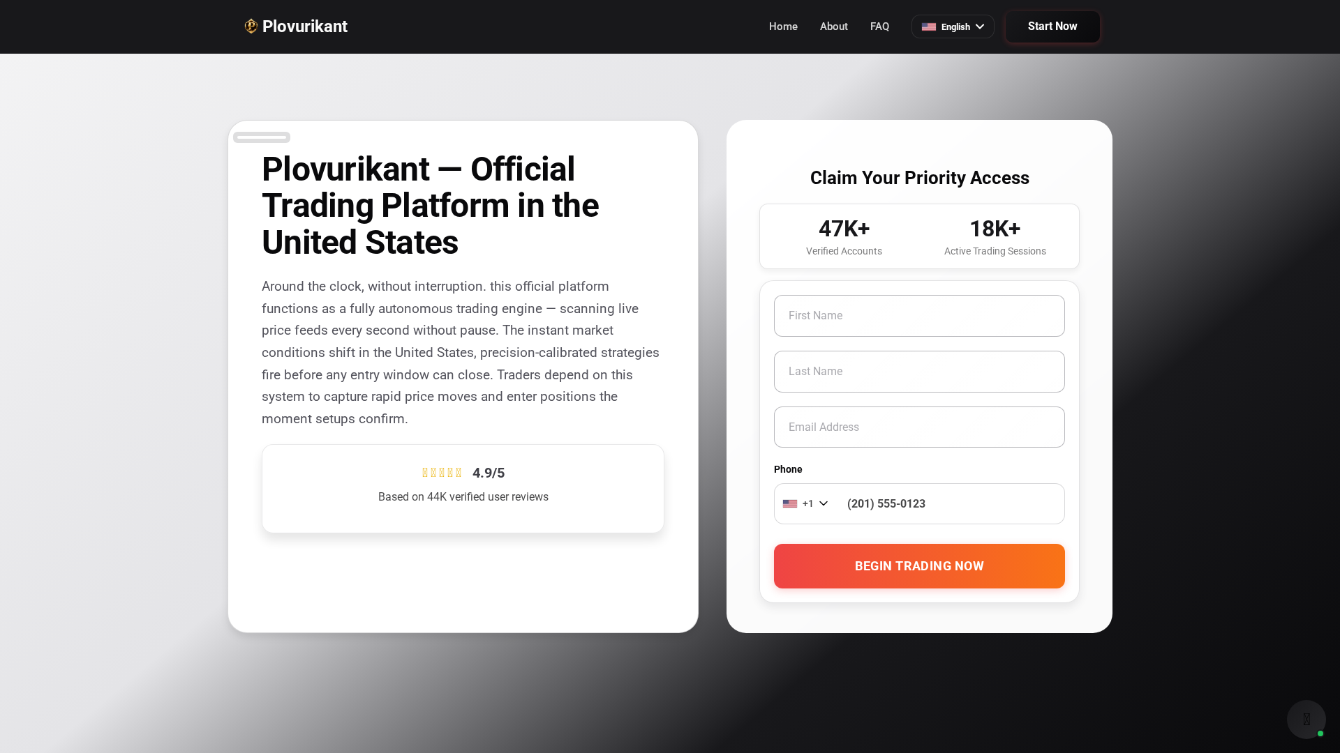 Screenshot of plovurikant.com