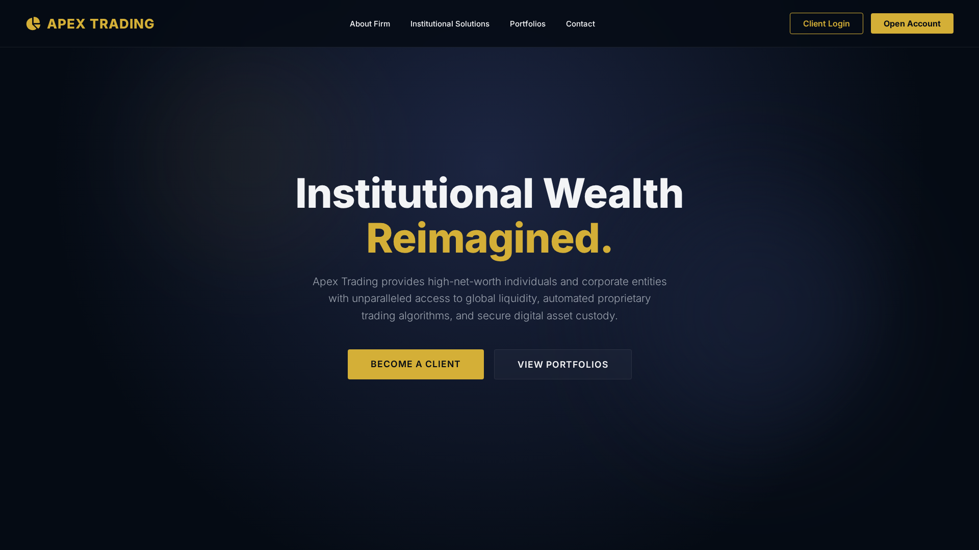 Screenshot of apextradingonline.site