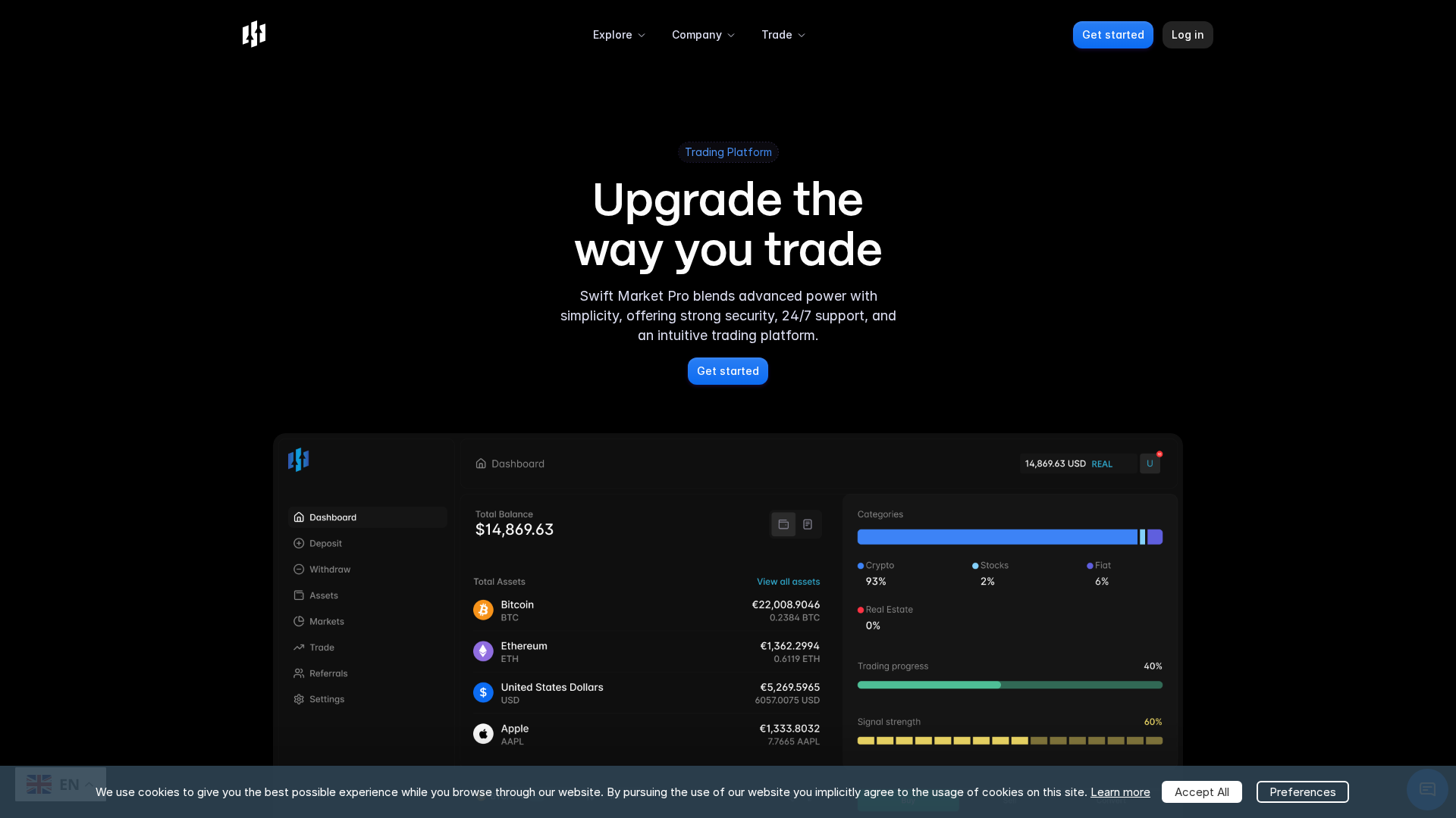 Screenshot of swiftmarketpro.live