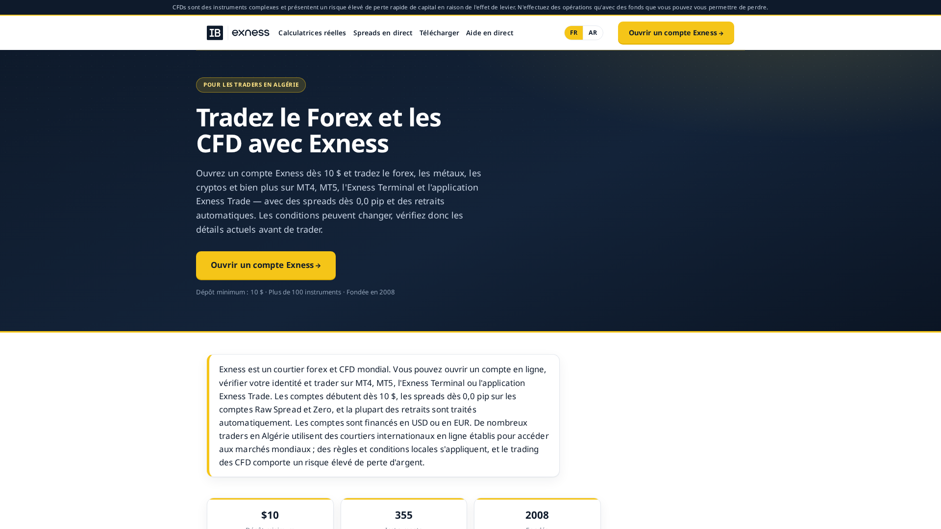 Screenshot of exn-algeria.com