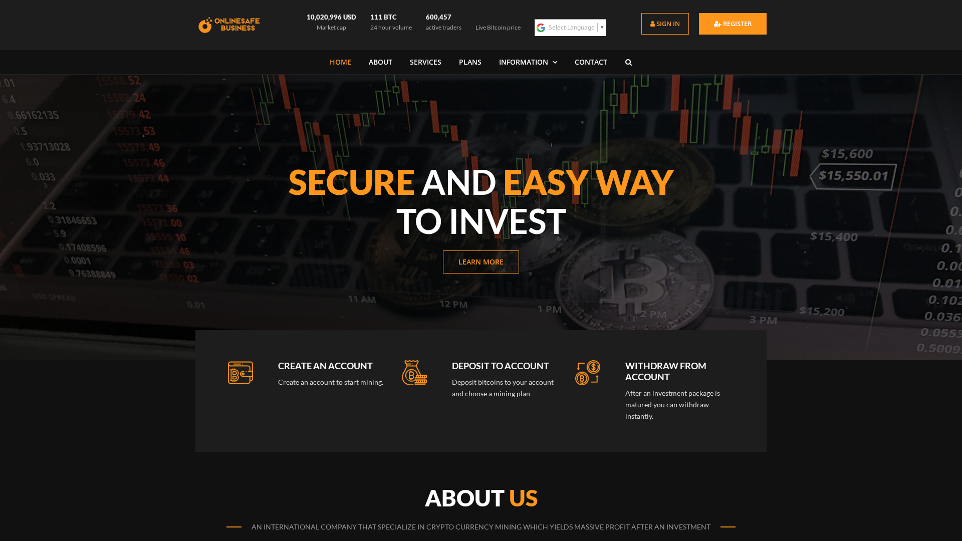 Screenshot of albytradez-tex-inc.com