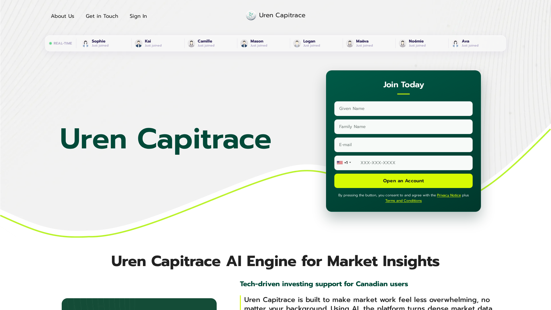 Screenshot of urencapitrace-bot.com