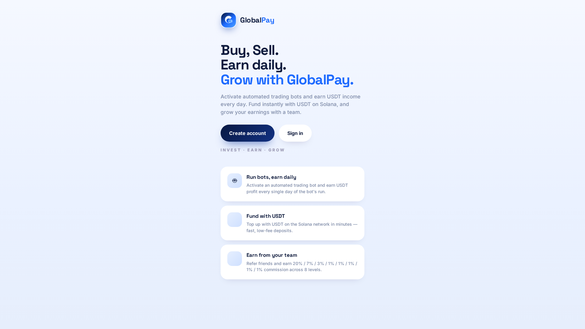 Screenshot of thepays.org