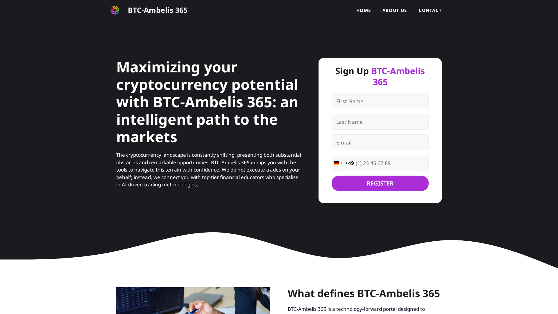 Screenshot of btc-ambelis365.com
