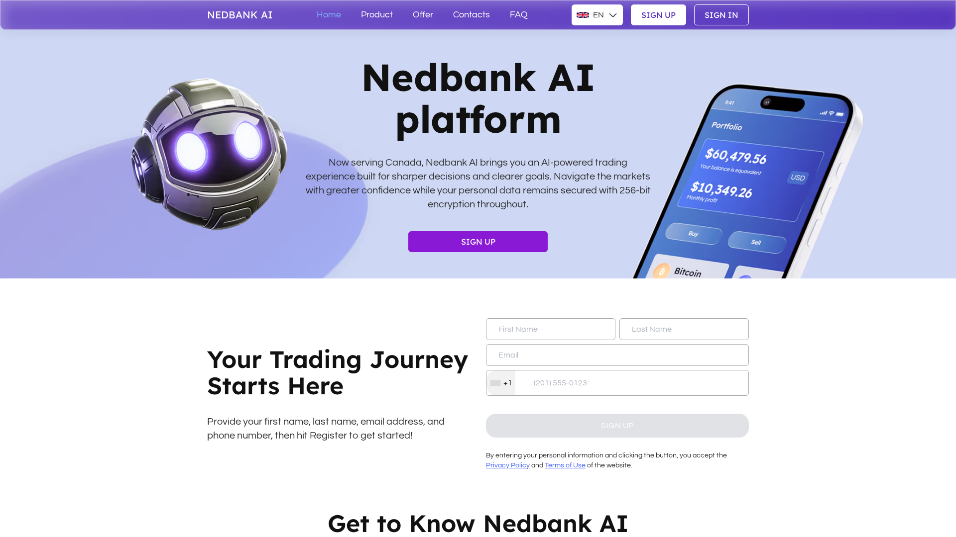 Screenshot of nedbank-ai.sbs