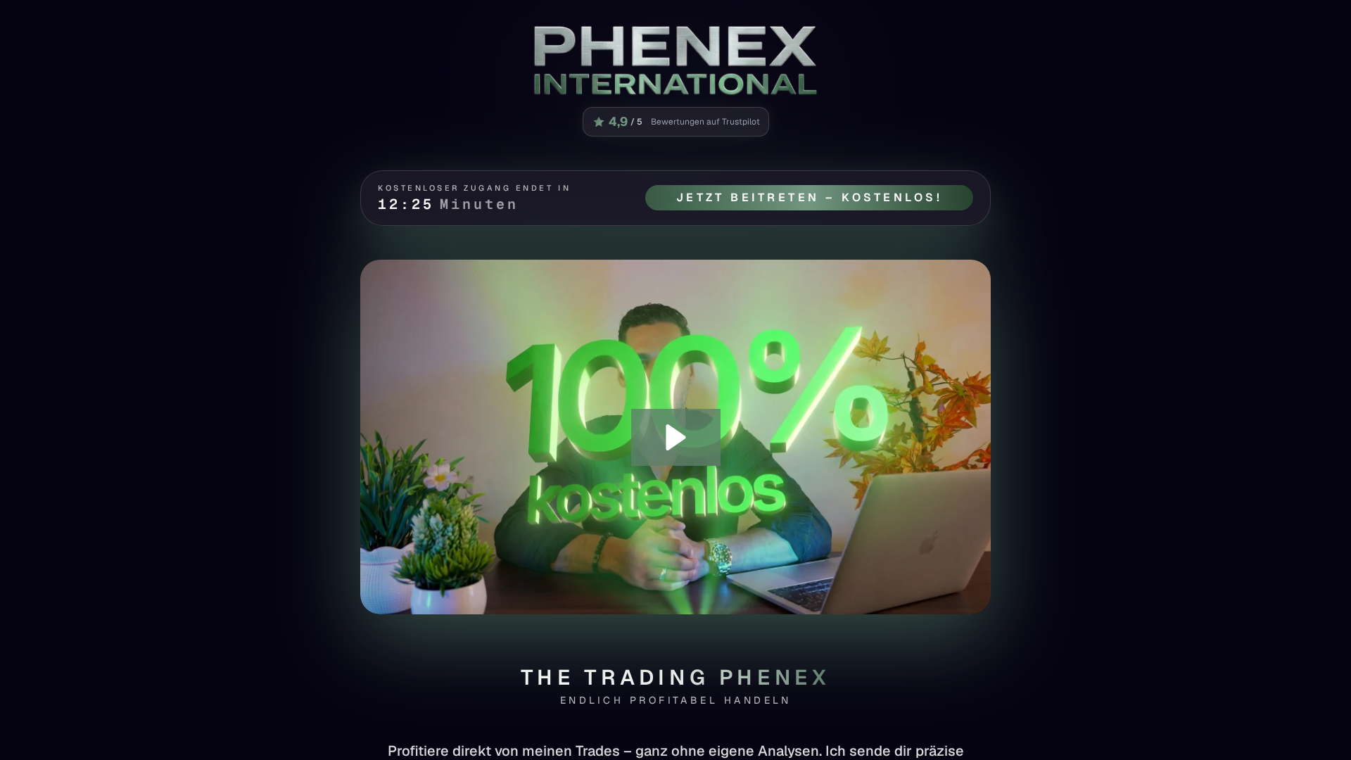Screenshot of international-phenex.com