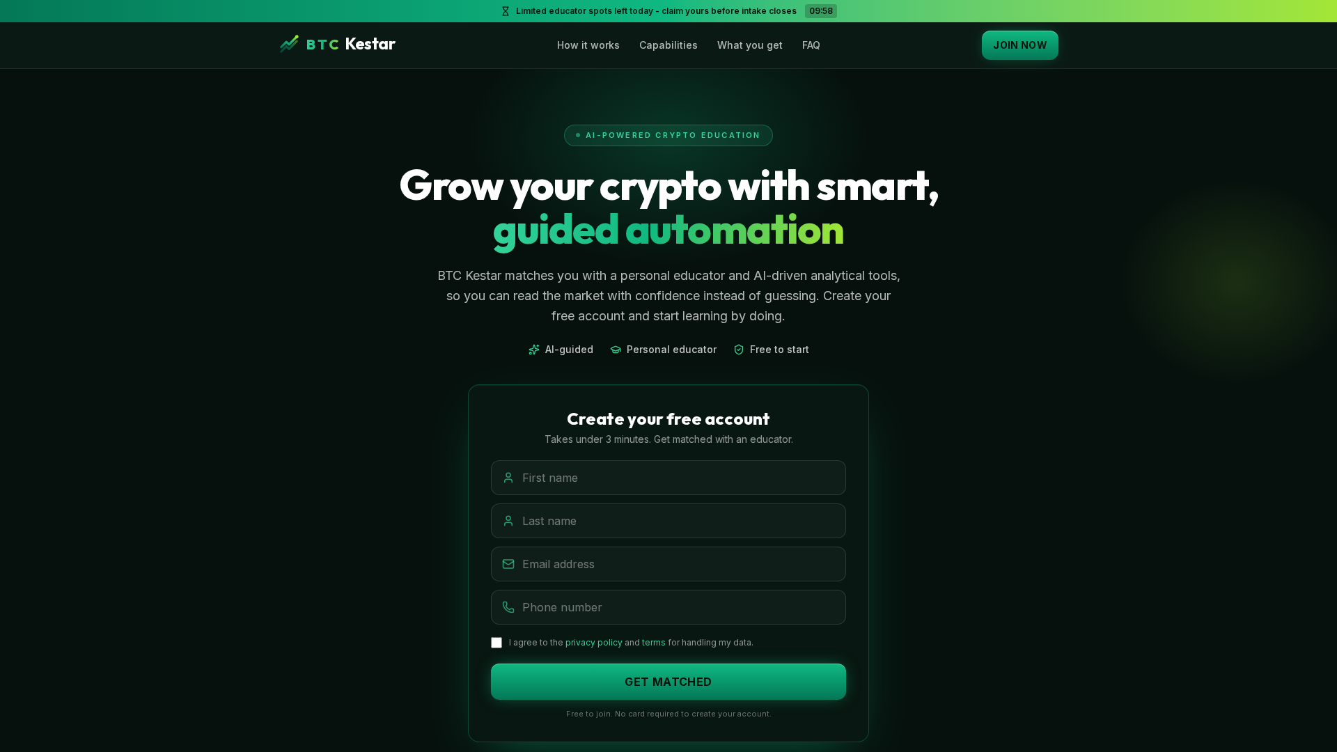 Screenshot of btckestar92.com