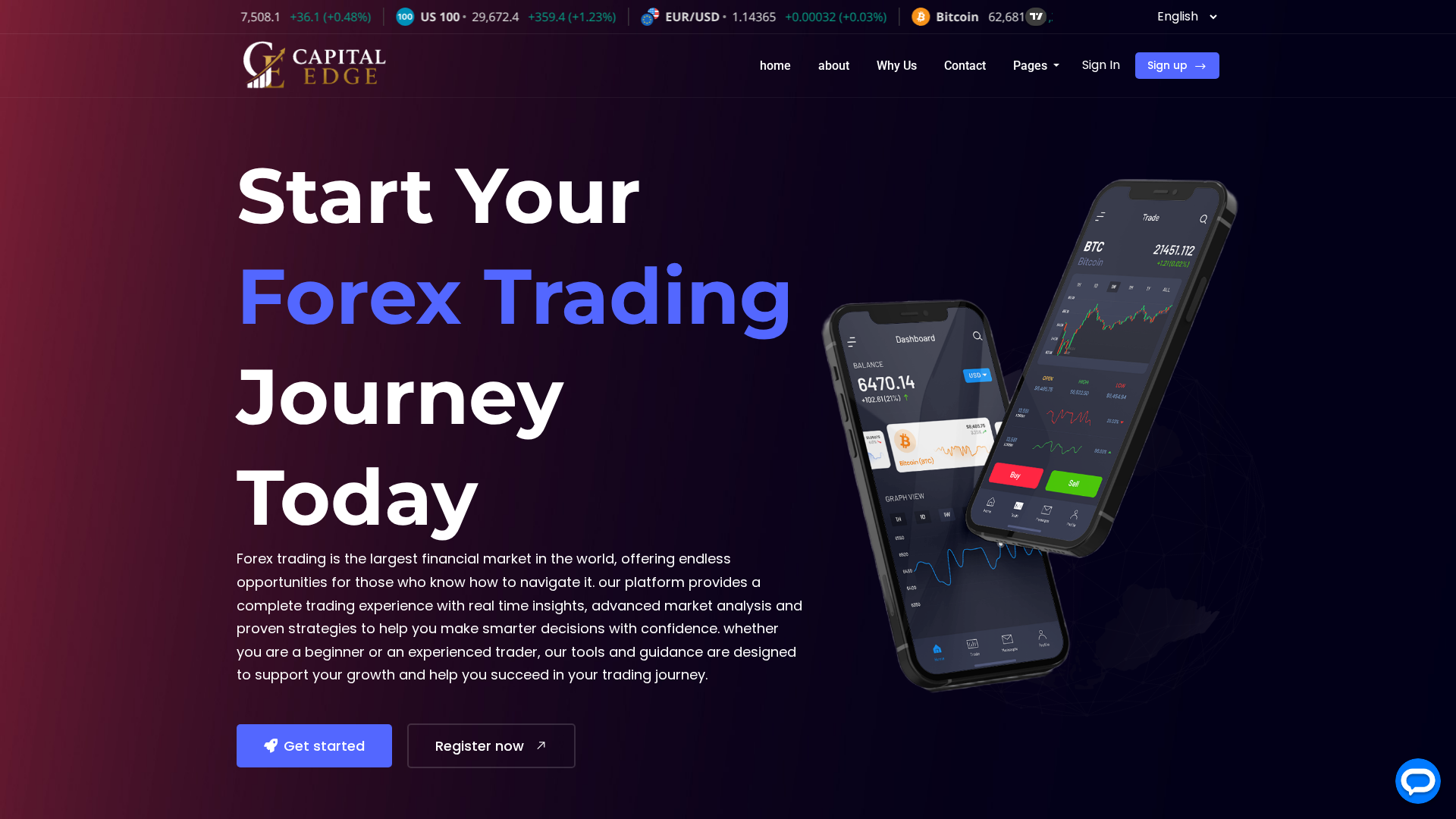 Screenshot of capitaledgetrade.com