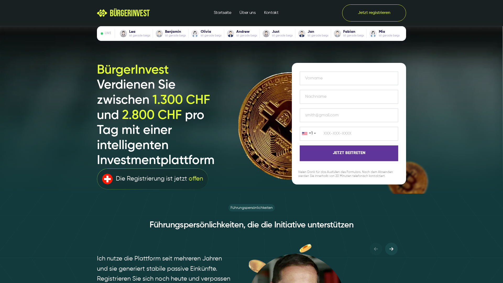 Screenshot of burgerinvestaibot.com
