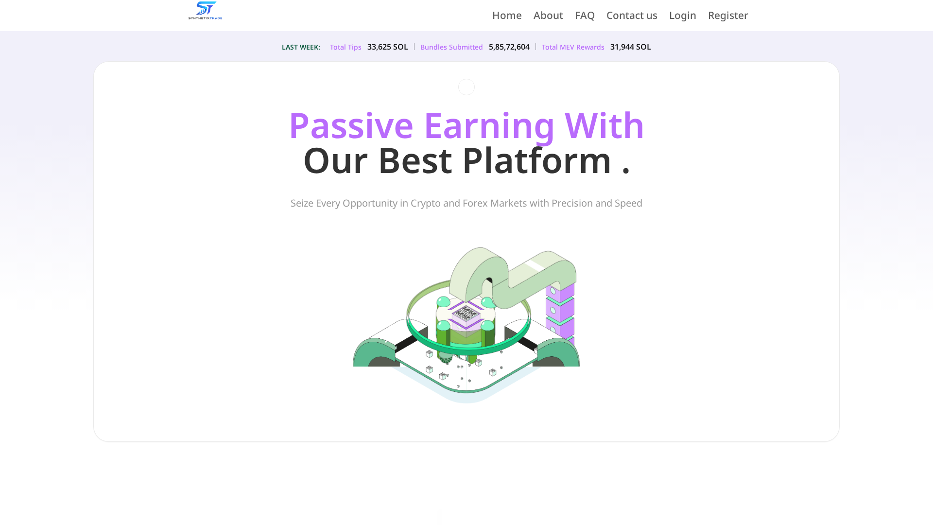 Screenshot of synthetixtrade.com