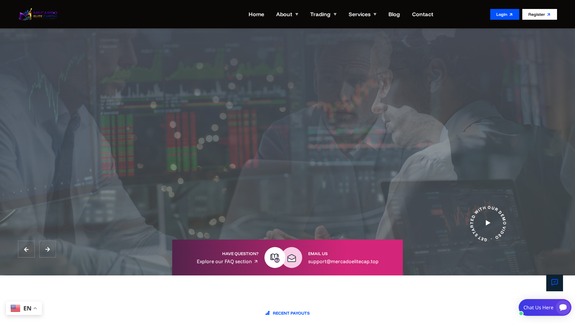 Screenshot of mercadoelitecap.top