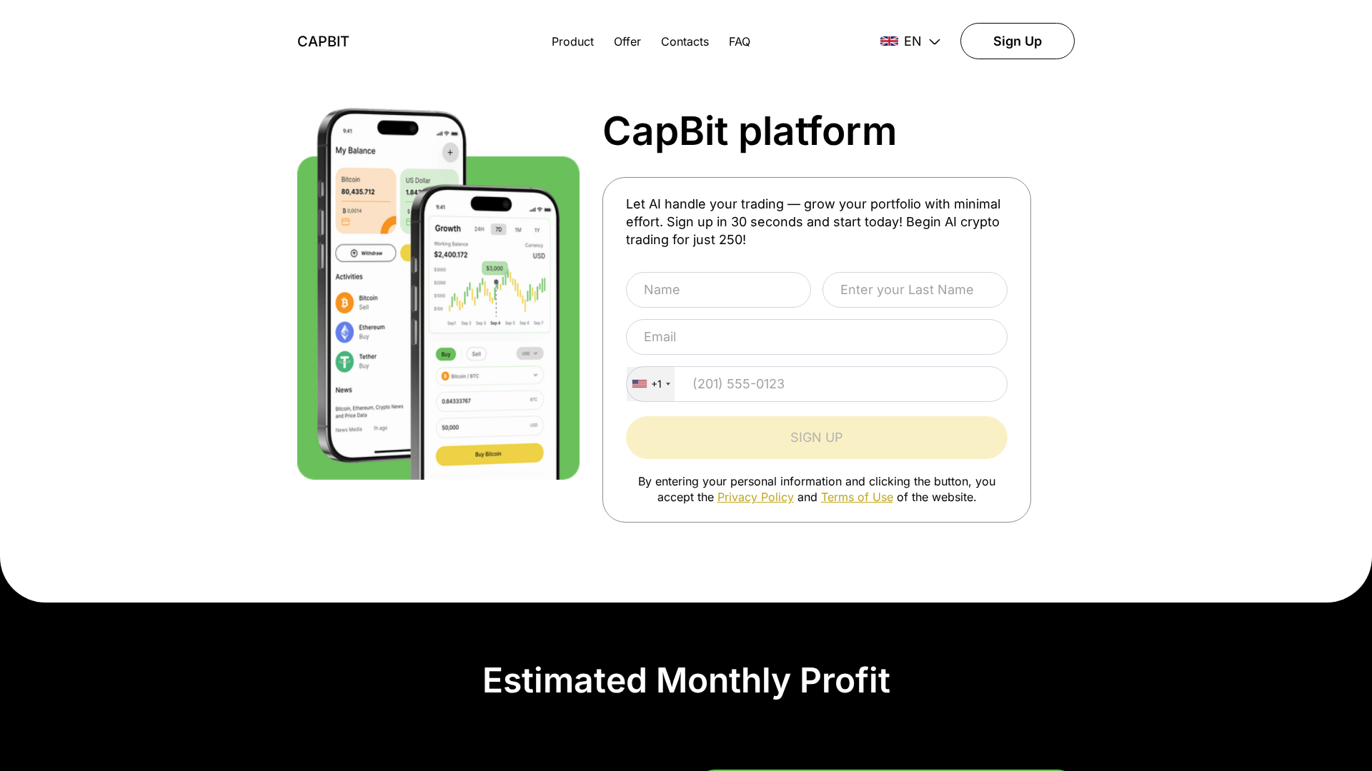 Screenshot of capbit.sbs