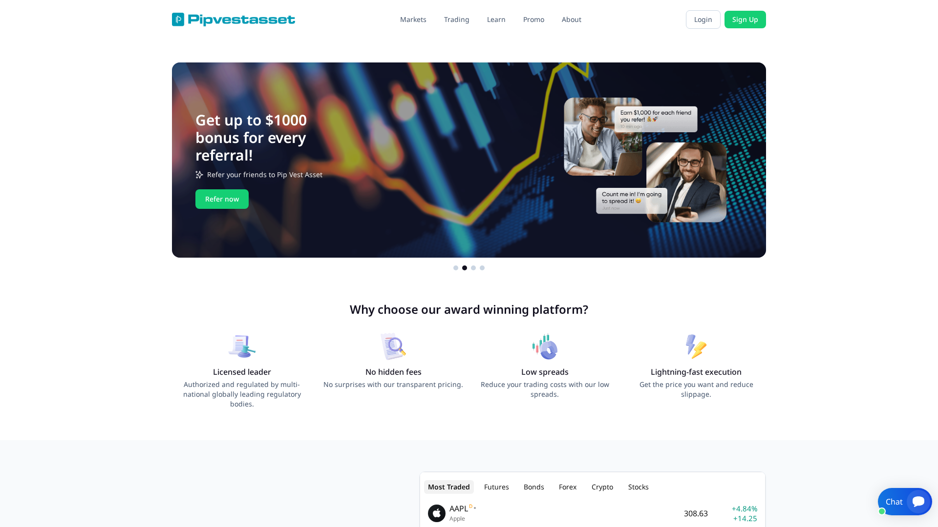Screenshot of pipvestasset.live
