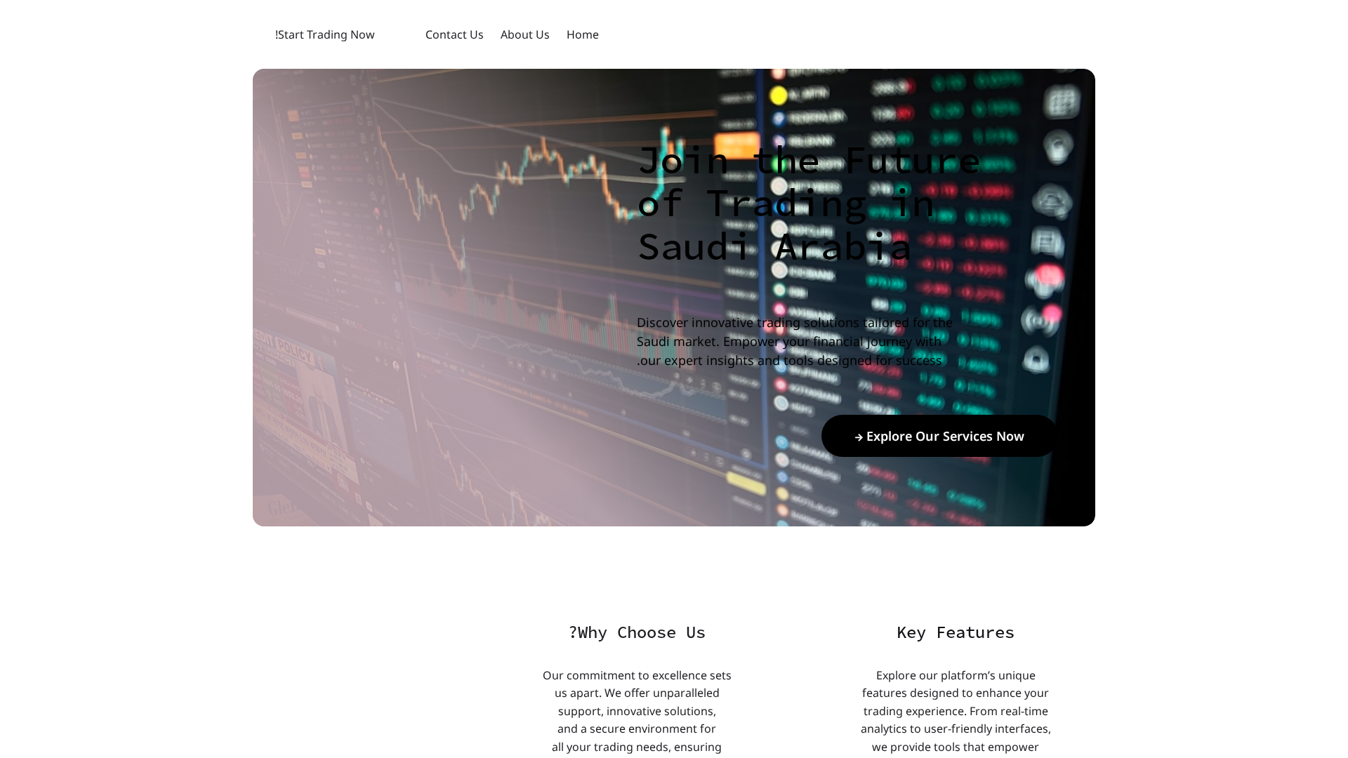 Screenshot of saudi-forex.link