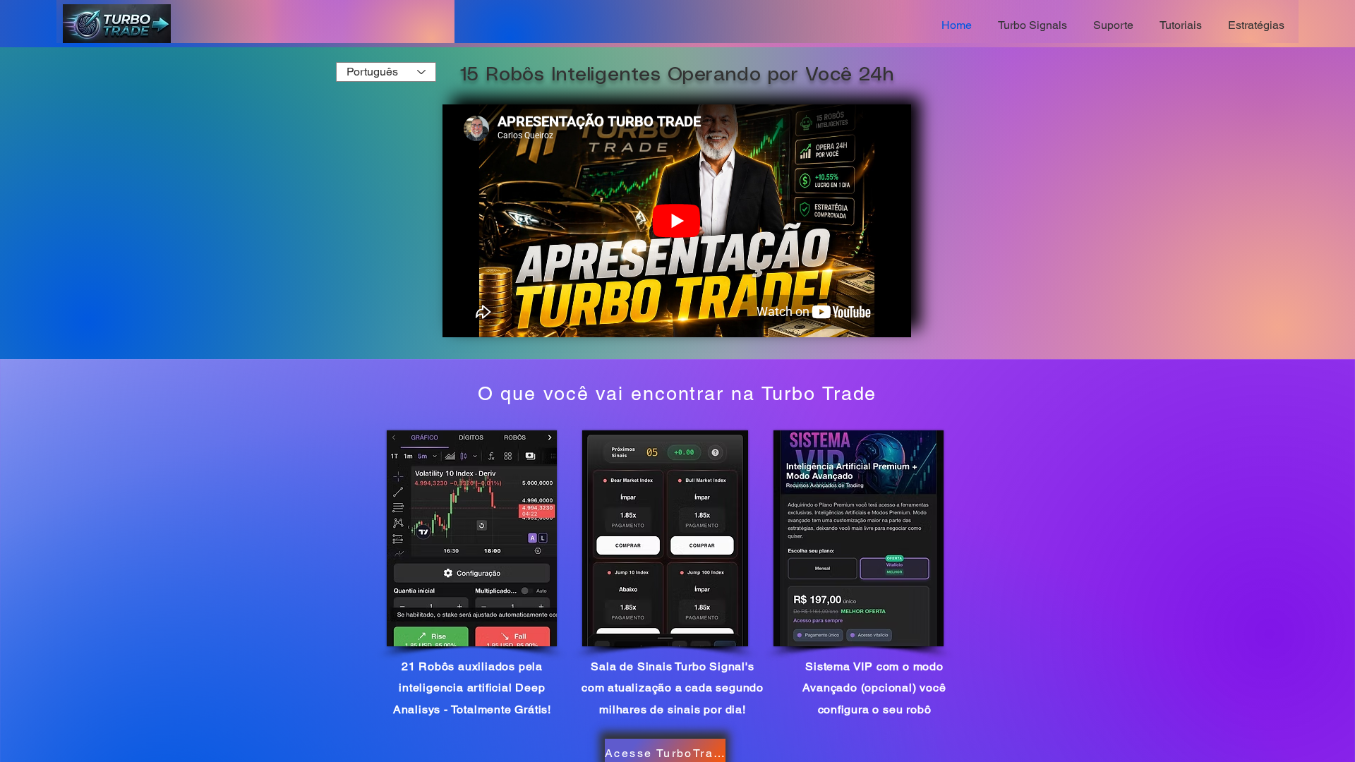 Screenshot of turbotrade.info