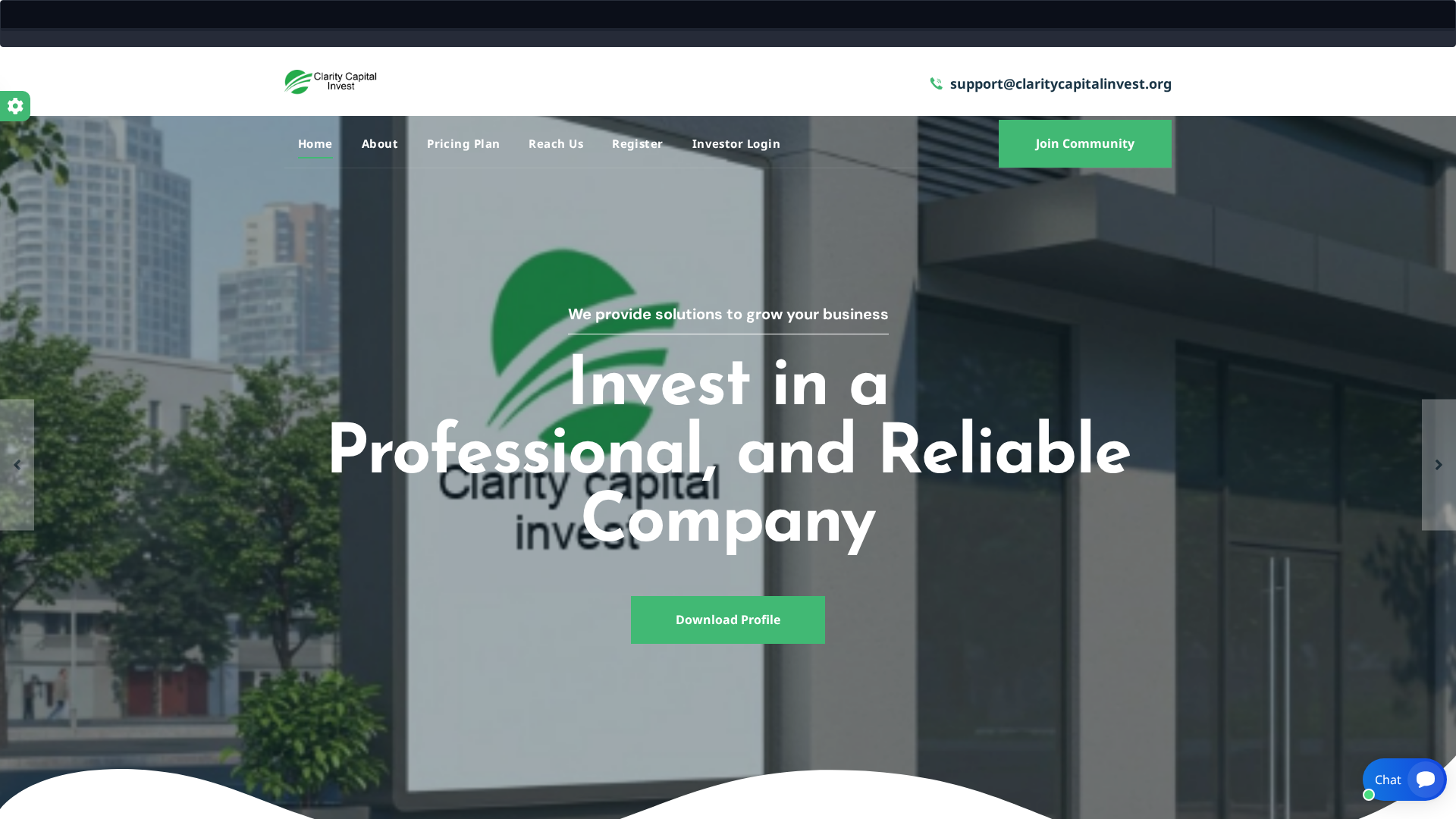 Screenshot of claritycapitalinvest.org