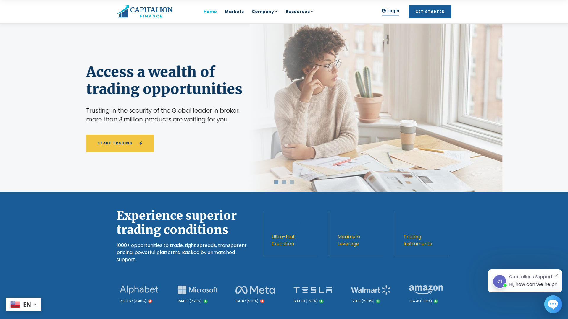 Screenshot of capitalions.org