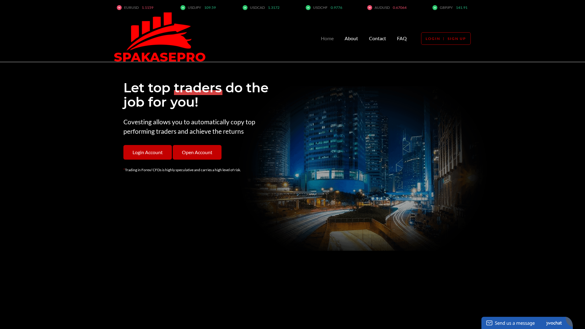 Screenshot of spakasepro.live