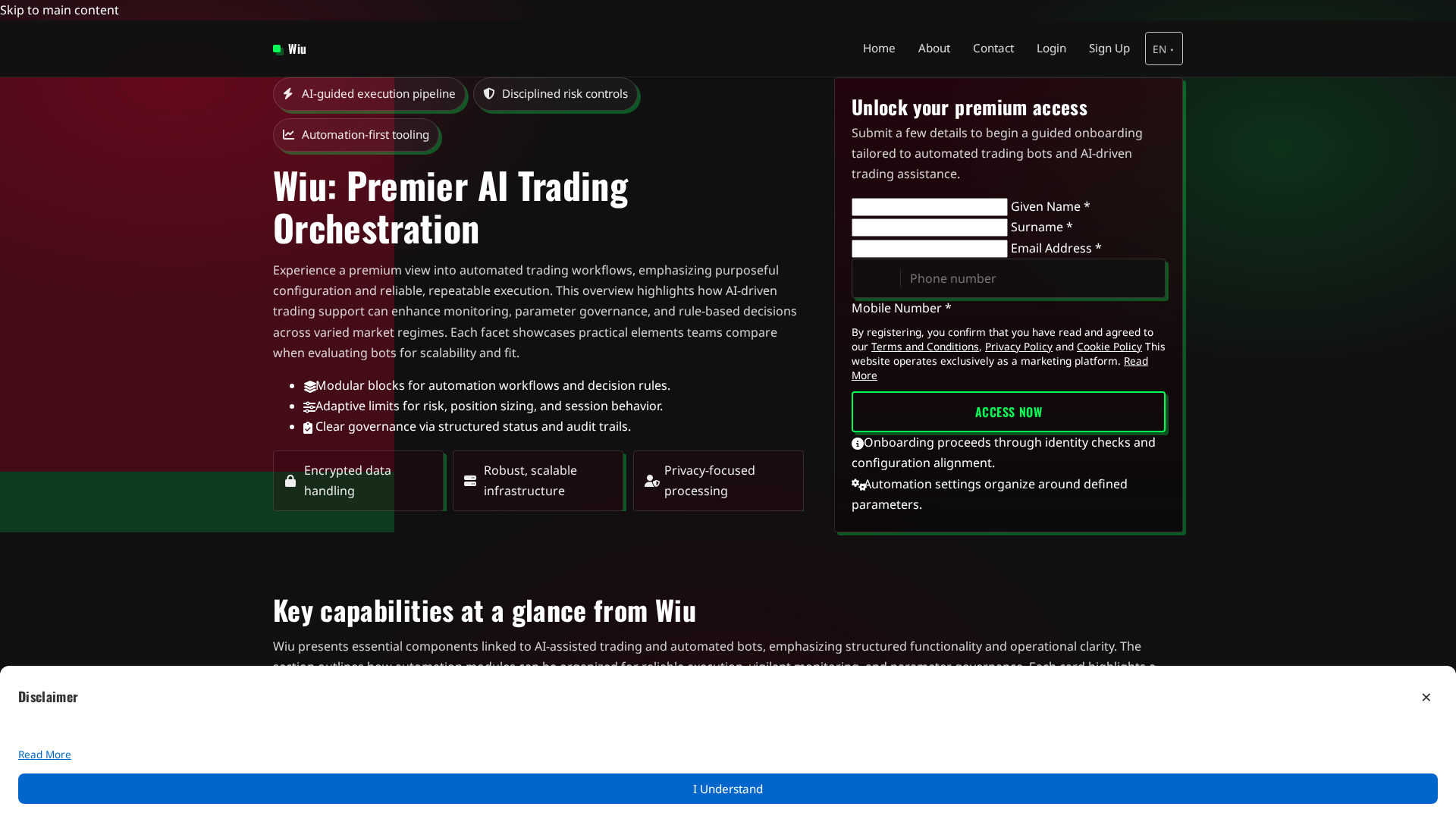 Screenshot of wiusoftware.pro