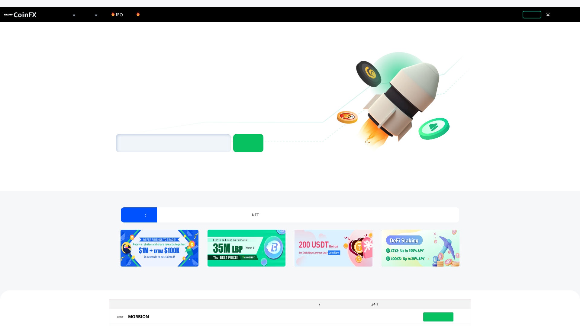 Screenshot of coinfx.it.com