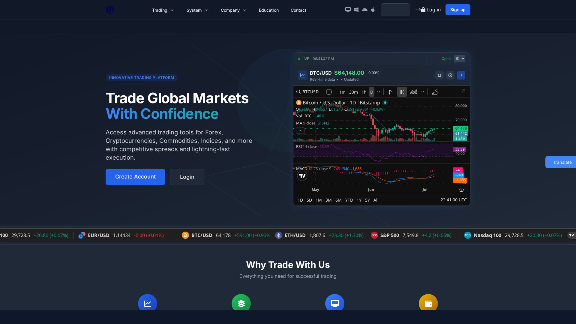 Screenshot of nexorixs.com