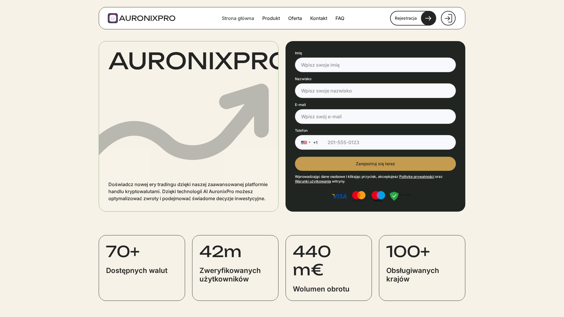 Screenshot of auronix-pro.click