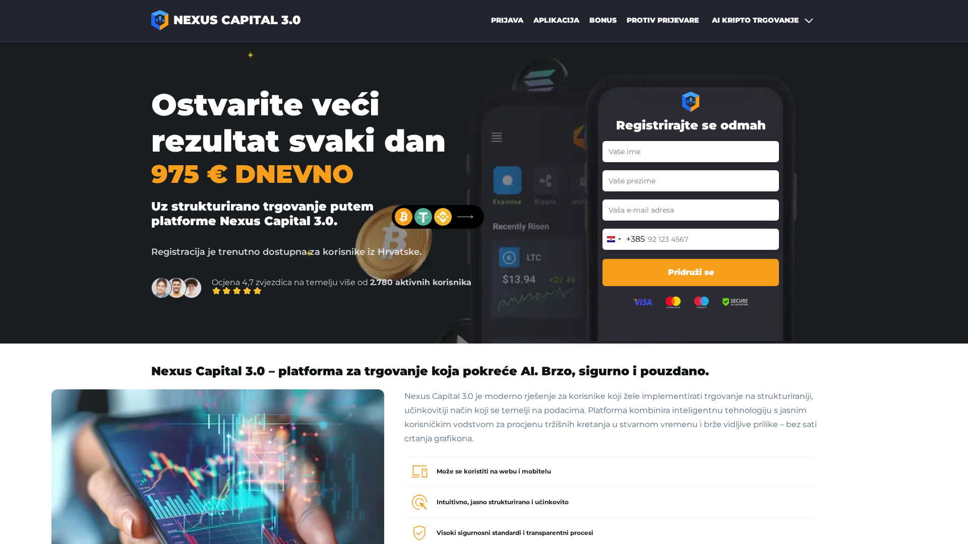 Screenshot of nexus-capital30.com