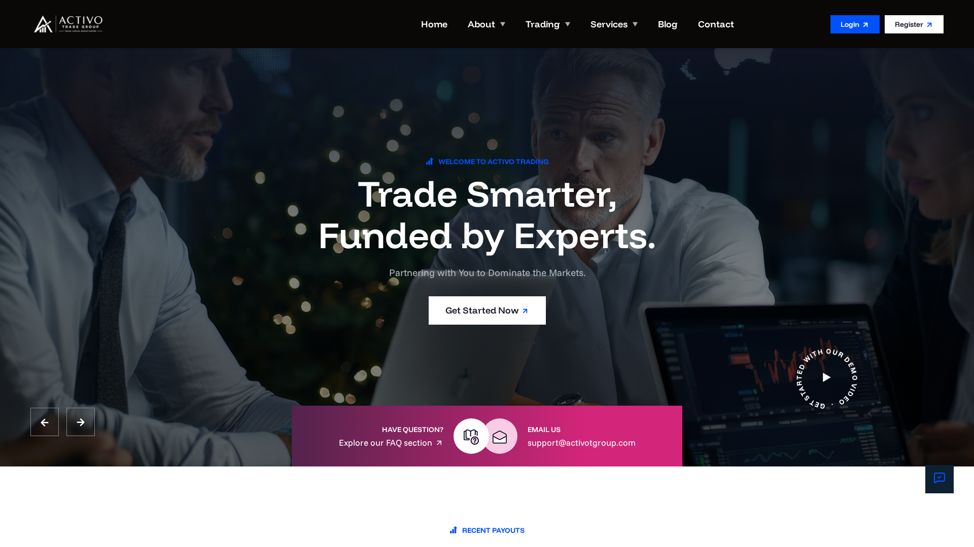 Screenshot of activotgroup.com