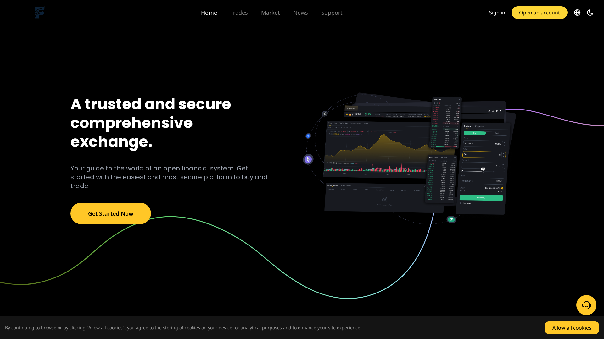 Screenshot of fxtr.cc