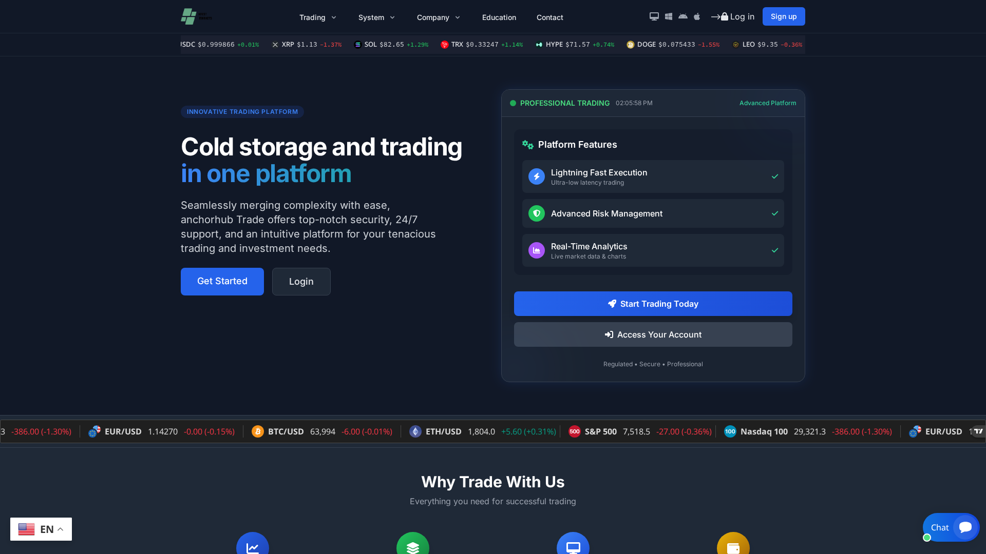 Screenshot of krestcapital.live