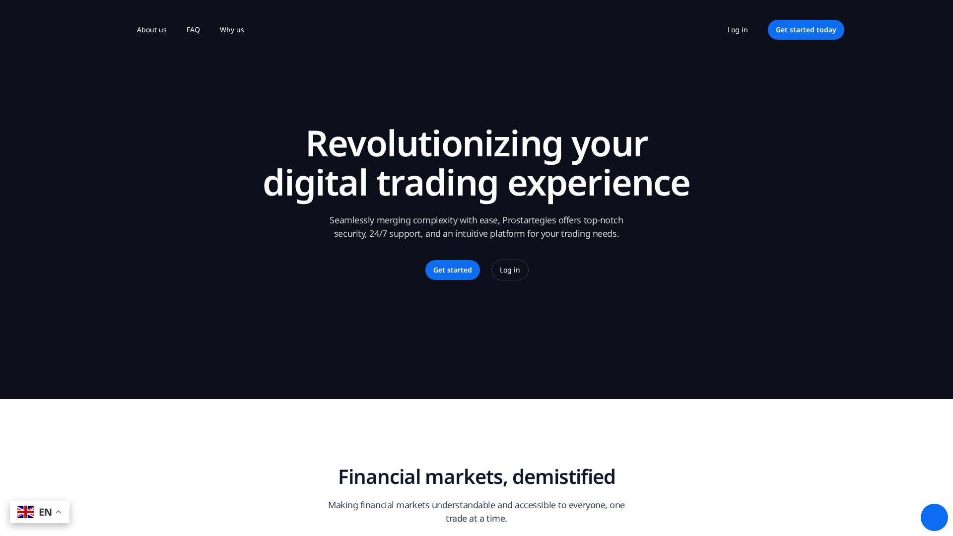 Screenshot of primeaxis.live