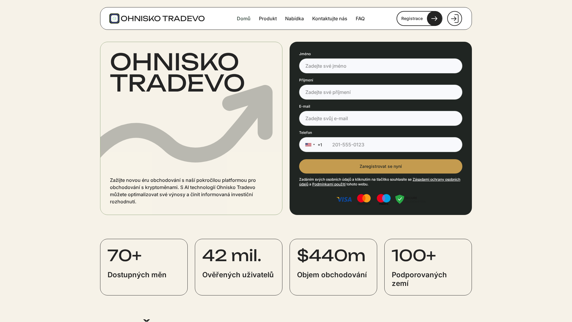 Screenshot of ohnisko-tradevo.click