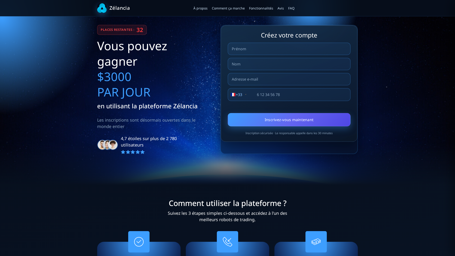 Screenshot of zelancia-ai.business